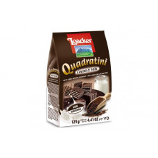 LOACKER QUADRATINI CACAO MILK 125G 